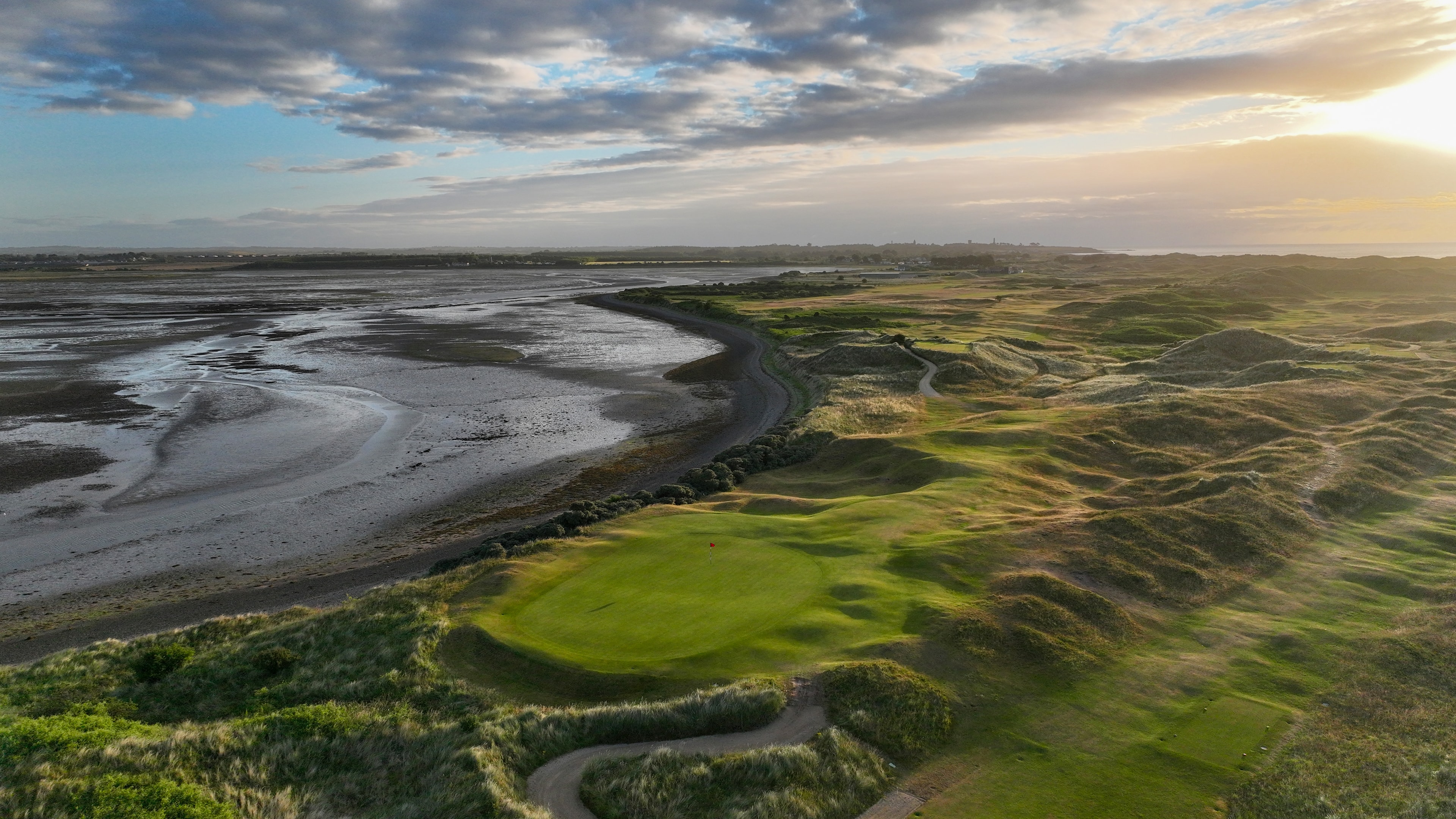 Coastal views from the fairways of The Island Golf Club